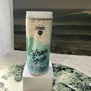 New Victorias Secret Pink Siren Soak Relaxing Bath Salts Ocean Extracts Body